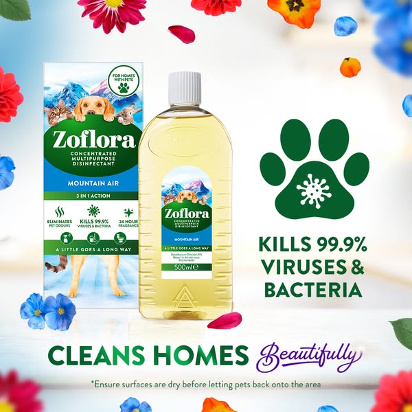 Zoflora Mountain Air Concentrate - Breathe Deep. Clean Deeper