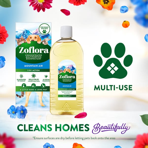 Zoflora Mountain Air Concentrate - Breathe Deep. Clean Deeper