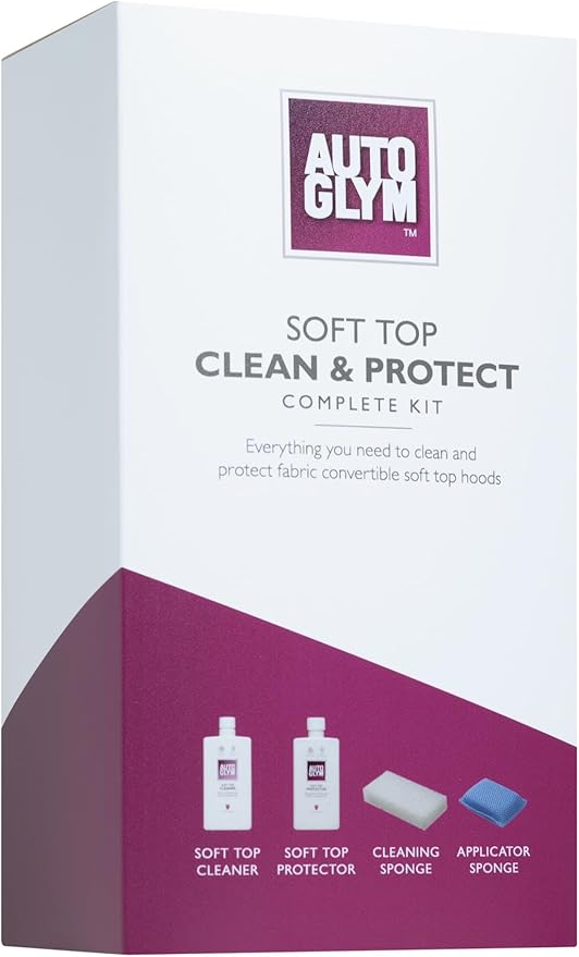 Autoglym Soft Top Clean & Protect Complete Kit