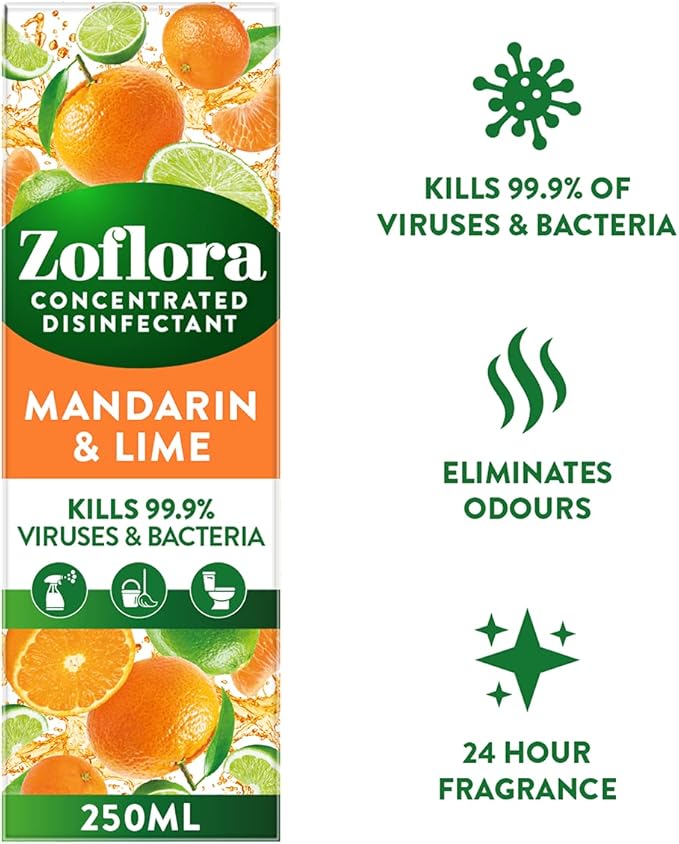 Zoflora Mandarin & Lime Concentrate