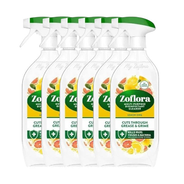 Zoflora Lemon Zing Multipurpose Disinfectant Cleaner - Sunshine in Every Spray