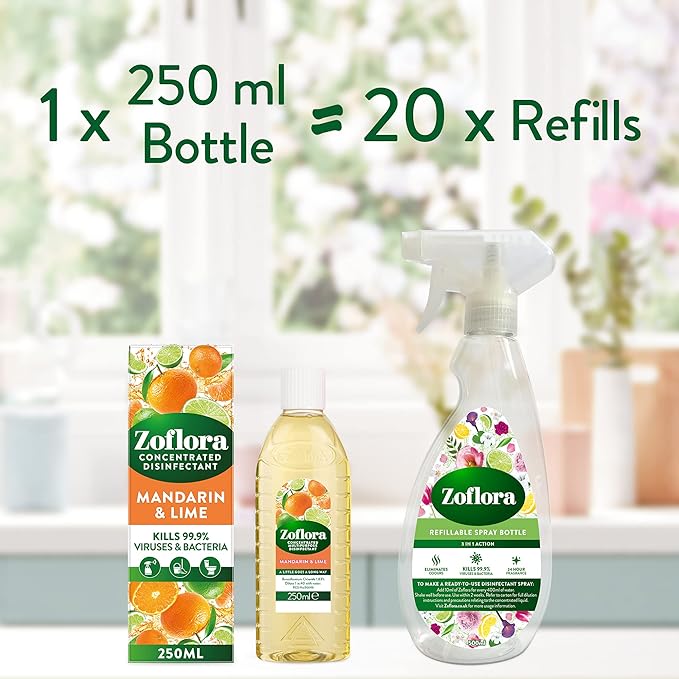 Zoflora Mandarin & Lime Concentrate