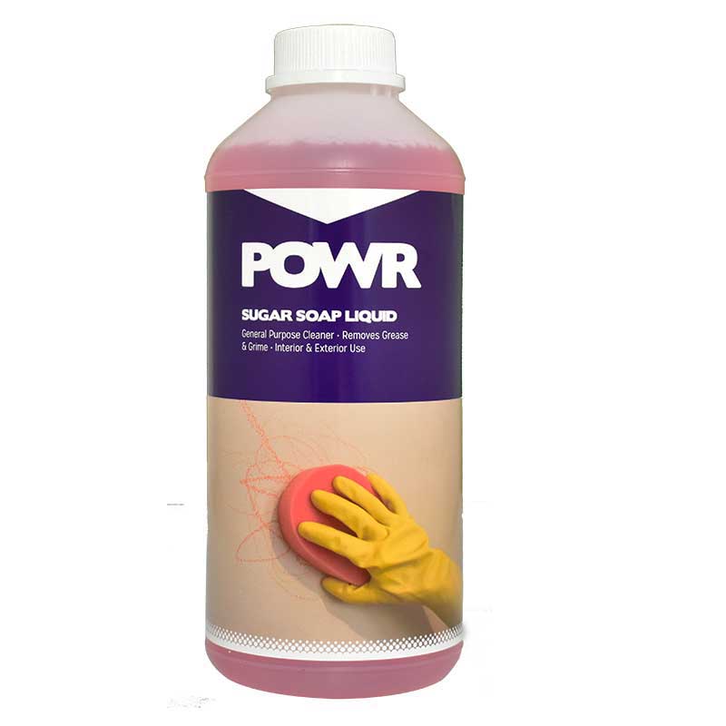 SUGAR SOAP LIQUID 1LTR POWR