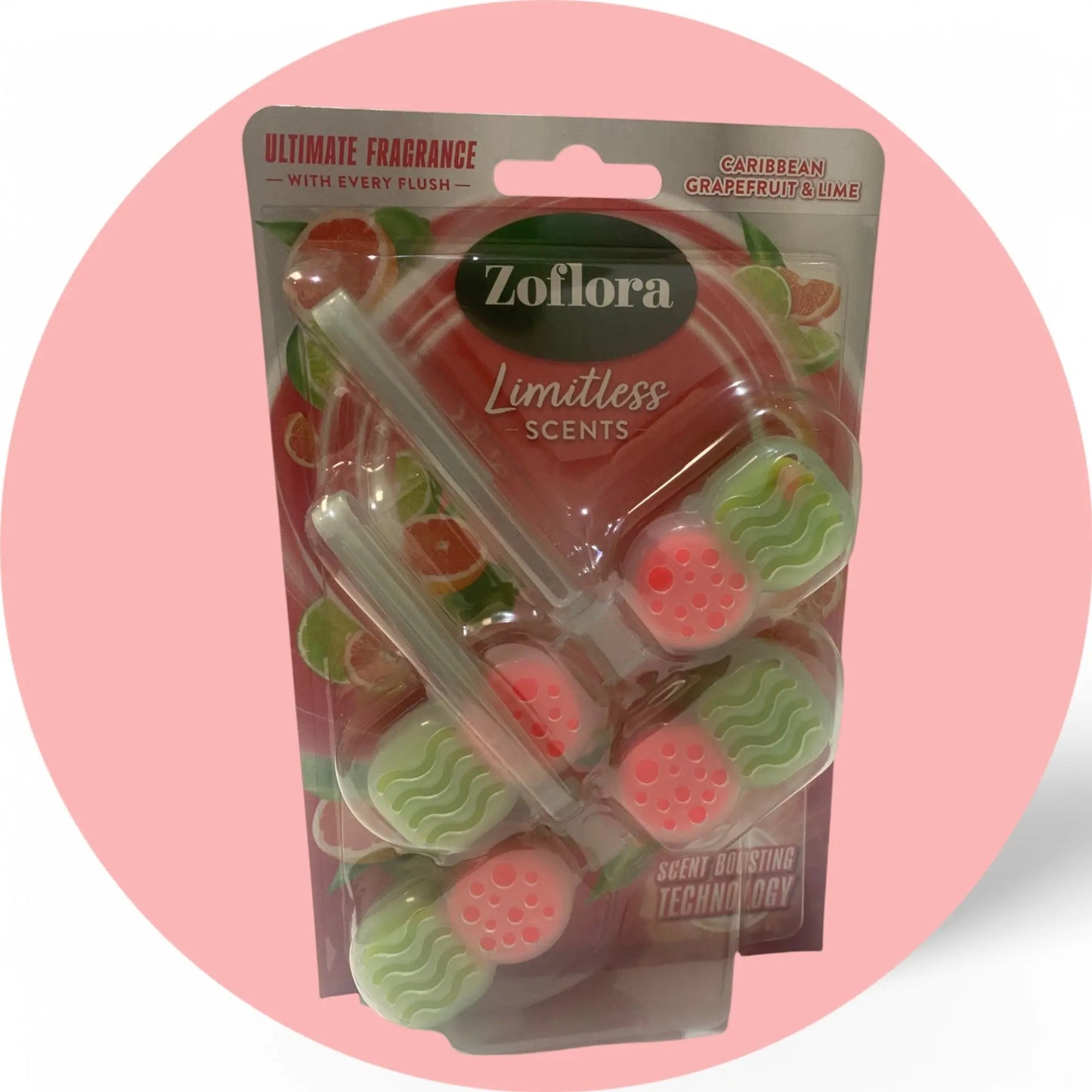 Zoflora Rimblock Limitless Scents - Caribbean Grapefruit & Lime Zoflora