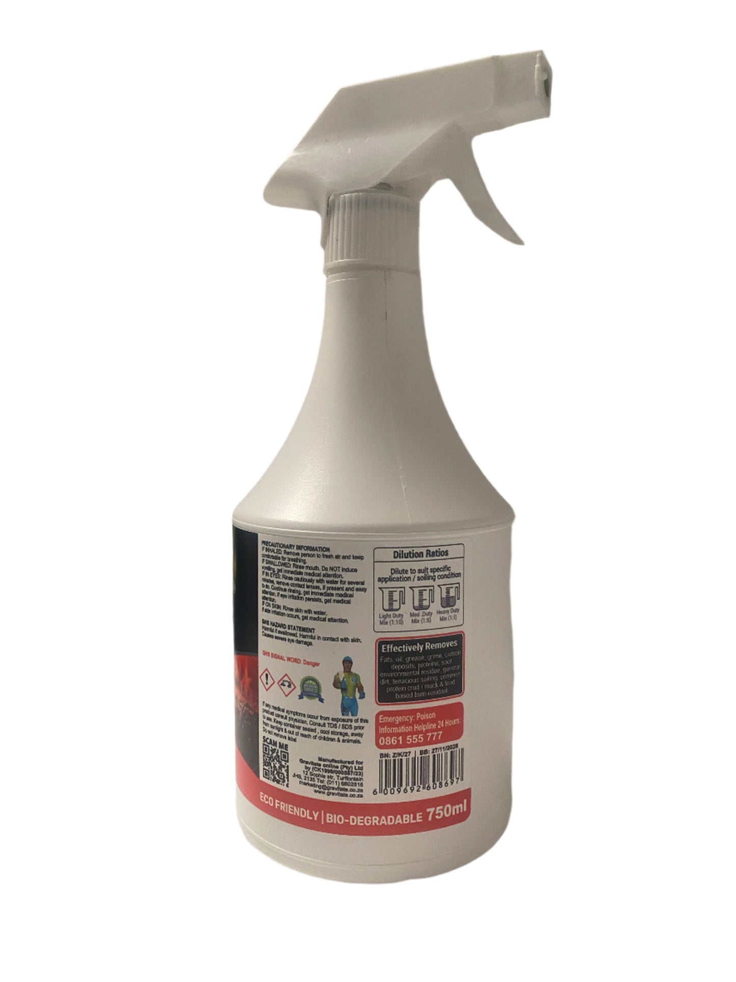 One & Only Original Oven, Braai & Grill Cleaner (Concentrated)