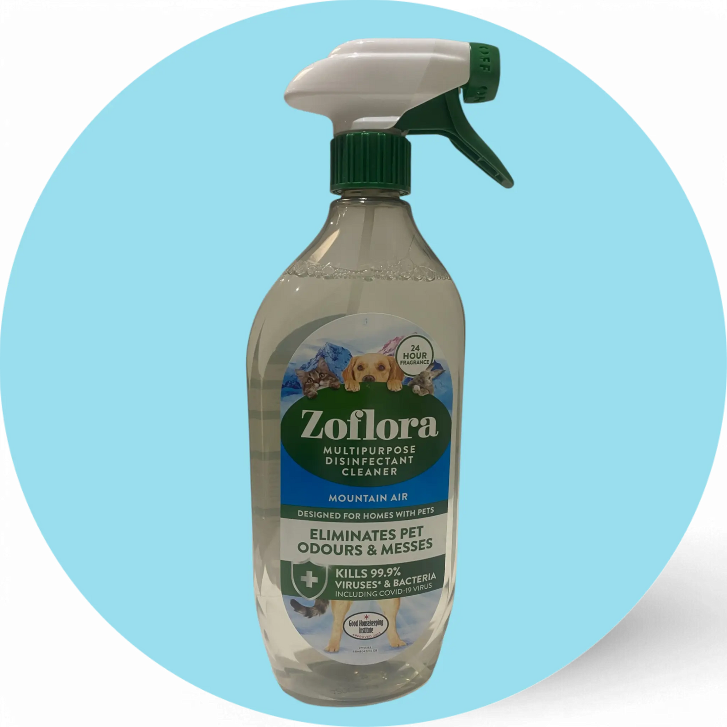 Zoflora Mountain Air MP Disinfectant Cleaner 800ml Zoflora