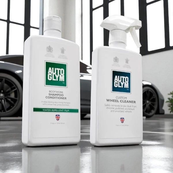 Autoglym Exterior Essentials Bundle - Effortless Shine & Wheel Brilliance