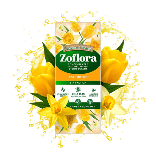 Zoflora Springtime 500ml Concentrate - Awaken Your Home’s Freshness