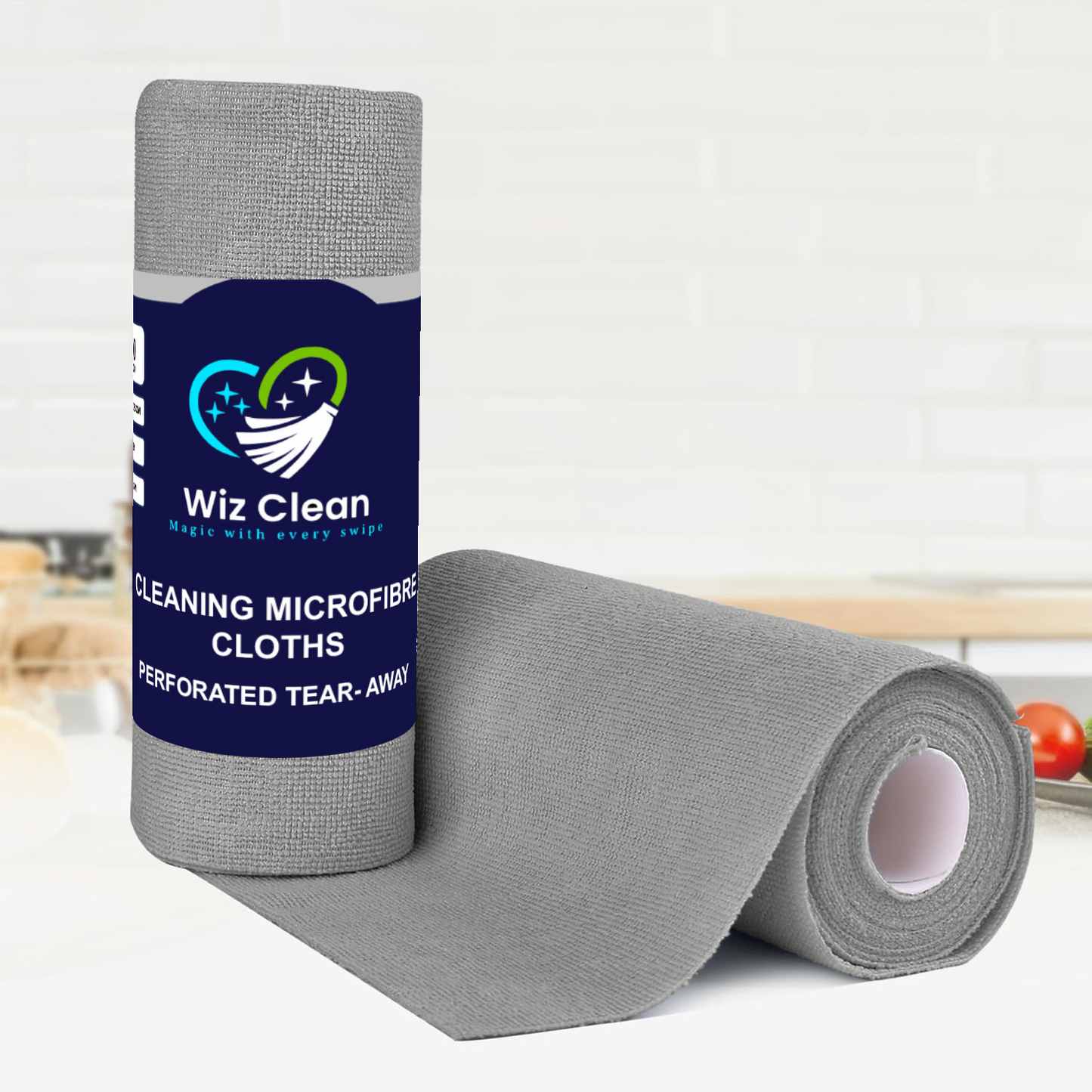 Wiz Clean 230GSM Micro Fibre Cloths 35cmx35cm 20 Pack