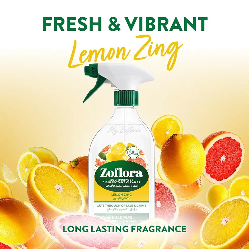 Zoflora Lemon Zing Multipurpose Disinfectant Cleaner