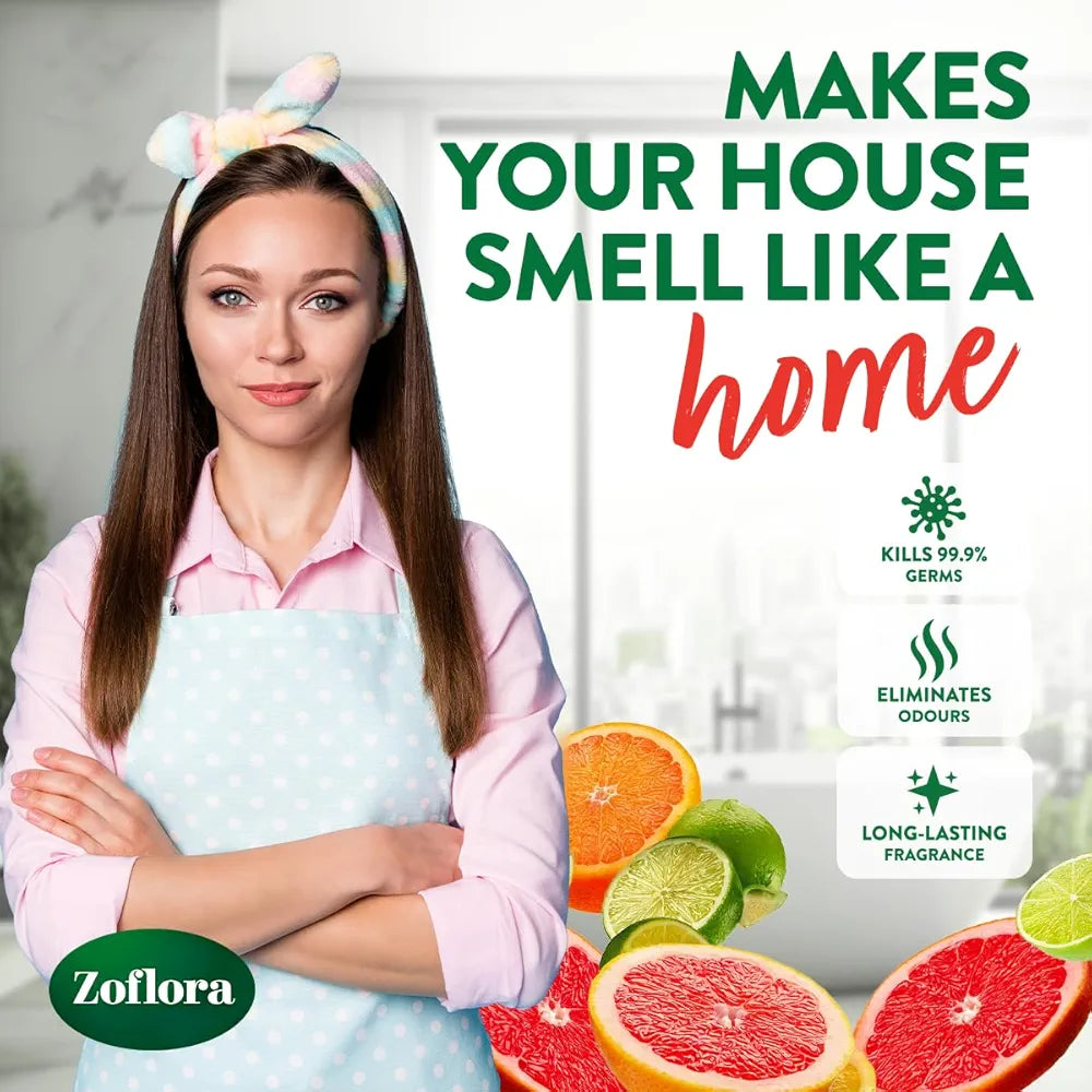 Zoflora Caribbean Grapefruit & Lime Power Bathroom Cleaner