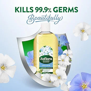 Zoflora Linen Fresh Concentrate - Linen Love, Disinfected Clean