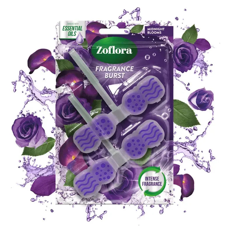 Zoflora Midnight Blooms Fragrance Burst Rim Block Zoflora