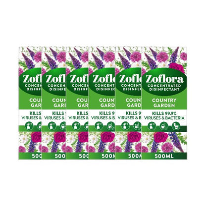 Zoflora Country Garden 500ml Concentrate - Country Fresh. Spotless Clean