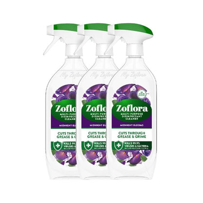 Zoflora Midnight Blooms Multipurpose Disinfectant Cleaner - Elegance That Disinfects