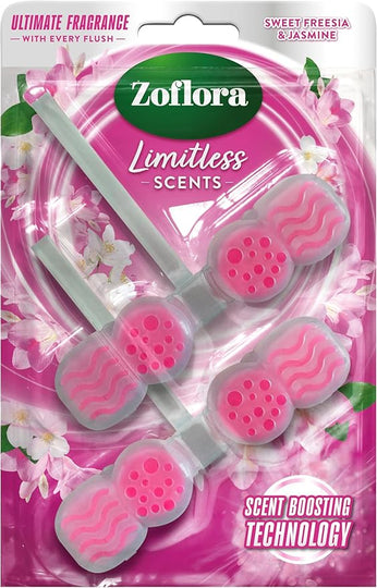 Zoflora Sweet Freesia & Jasmine Limitless Scents Rim Block