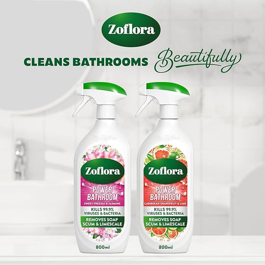 Zoflora Sweet Freesia & Jasmine Power Bathroom Cleaner