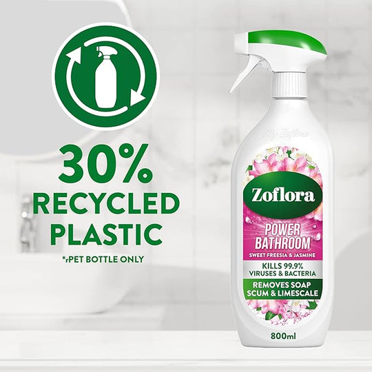 Zoflora Sweet Freesia & Jasmine Power Bathroom Cleaner