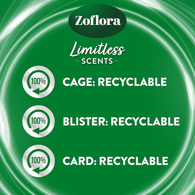 Zoflora Sweet Freesia & Jasmine Limitless Scents Rim Block