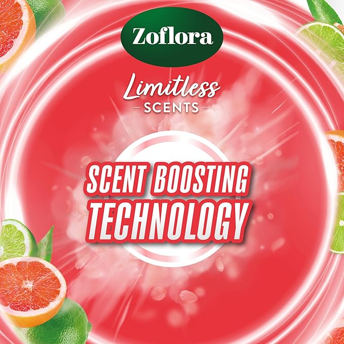 Zoflora Caribbean Grapefruit & Lime Limitless Scents Rim Block