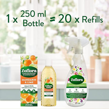 Zoflora Mandarin & Lime Concentrate