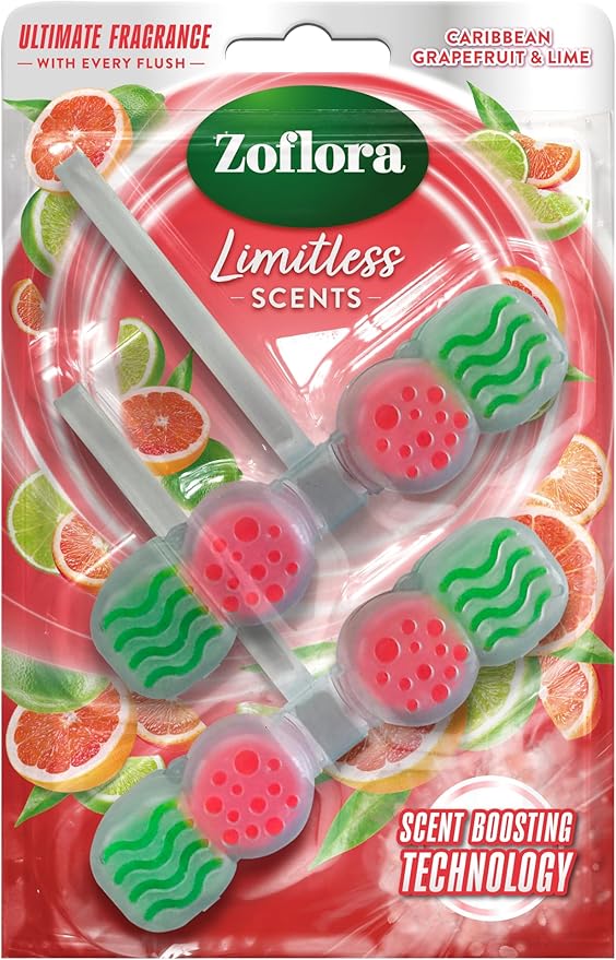 Zoflora Caribbean Grapefruit & Lime Limitless Scents Rim Block