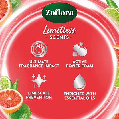 Zoflora Caribbean Grapefruit & Lime Limitless Scents Rim Block