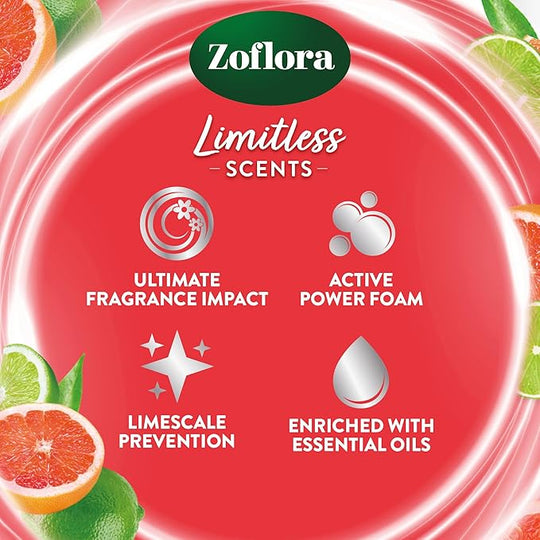 Zoflora Caribbean Grapefruit & Lime Limitless Scents Rim Block