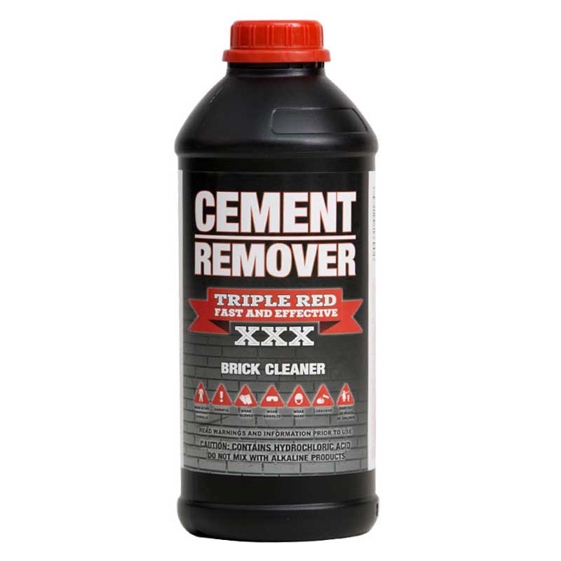 TRIPLE RED CEMENT REMOVER 1LTR FMOR001