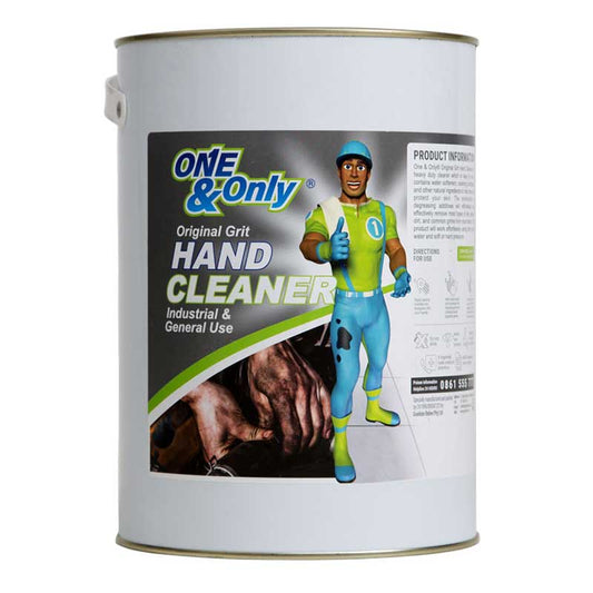 ONE & ONLY HAND CLEANER GRIT  5KG TIN FGRI001