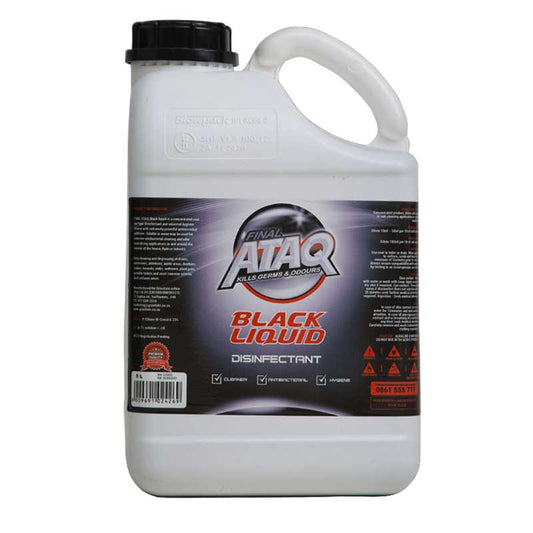 ATAQ BLACK LIQUID DISINFECTANT 5LTR FDIP001