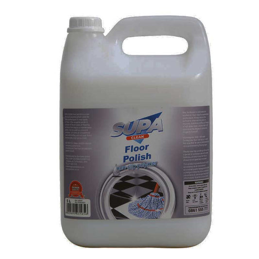 SUPA FLOOR POLISH 5LTR FFLO002