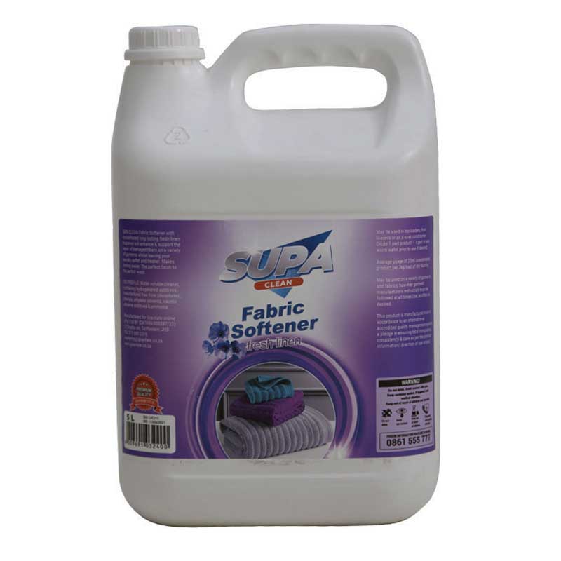 SUPA FABRIC SOFTNER 5LTR FFAB002