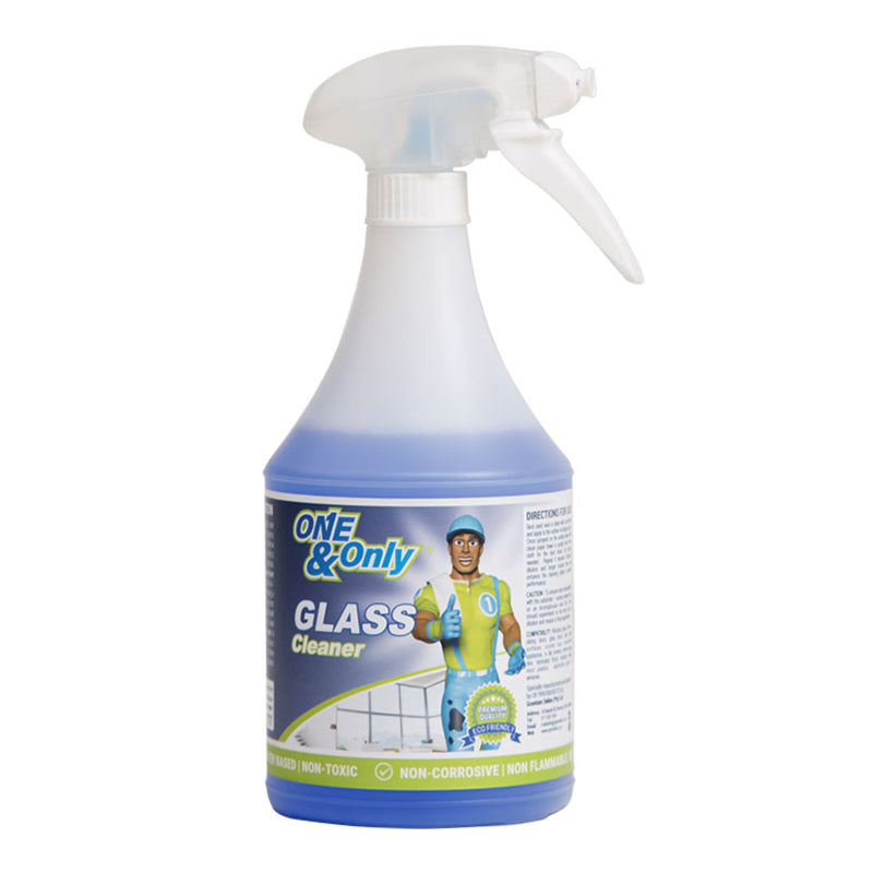 ONE & ONLY GLASS CLEANER 750ML TRIGGER FWIN001