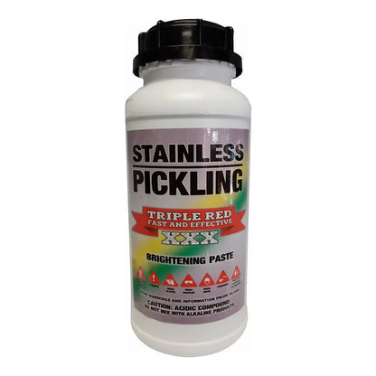 TRIPLE RED PICKLING & BRIGHTENING PASTE STAINLESS 1LT Triple Red