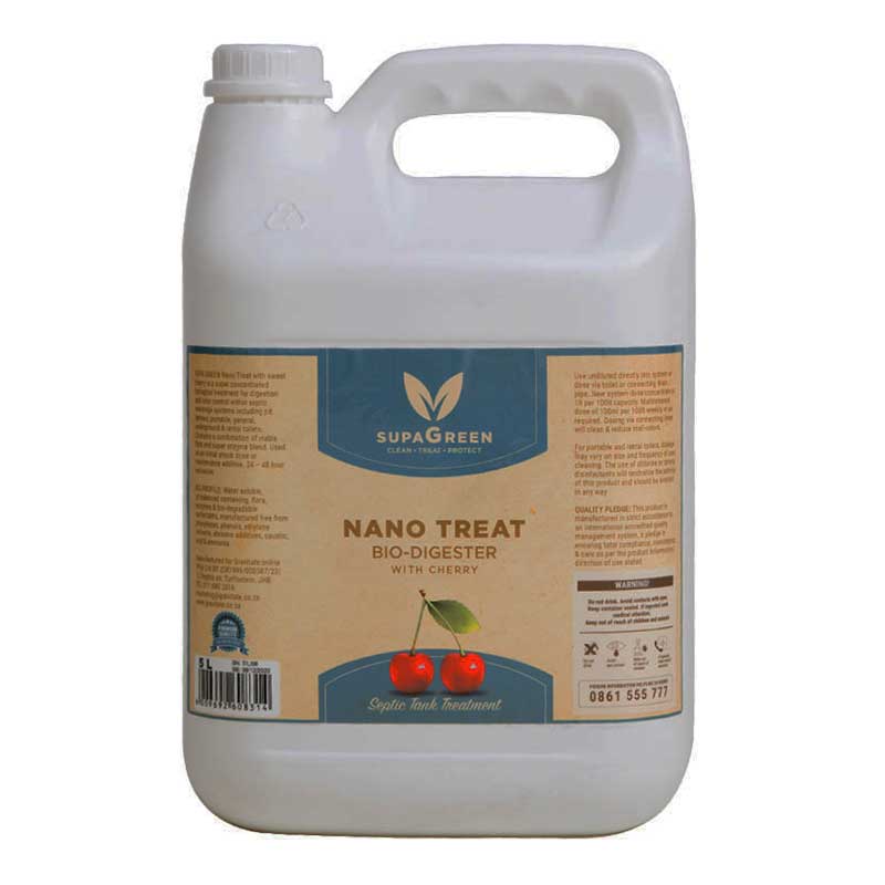 NANO TREAT SEPTIC TANKS  BIO ACTIVE 5LTR