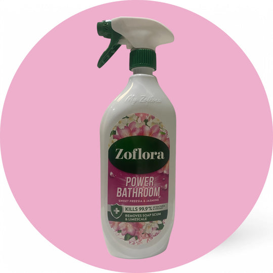 Zoflora Sweet Freesia & Jasmine Power Bathroom Cleaner
