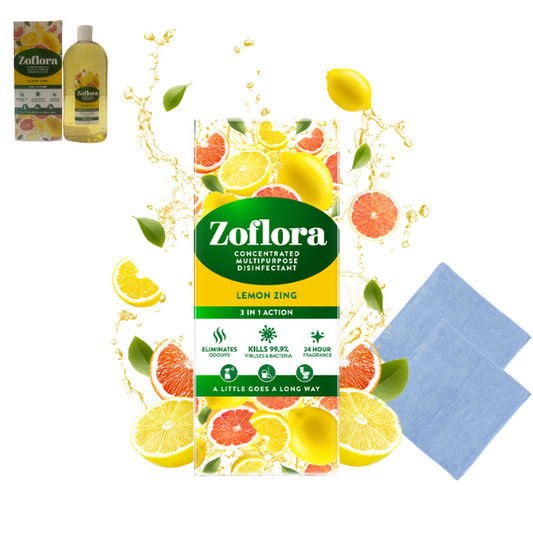 Zoflora Lemon Zing Concentrate