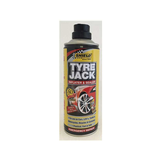 SHIELD TYRE JACK 340ML SH114