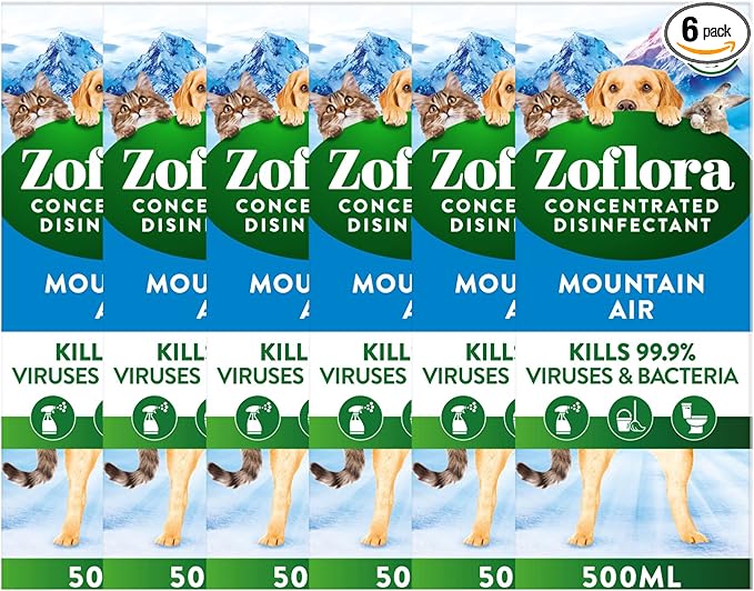 Zoflora Mountain Air 500ml Concentrate - Breathe Deep. Clean Deeper