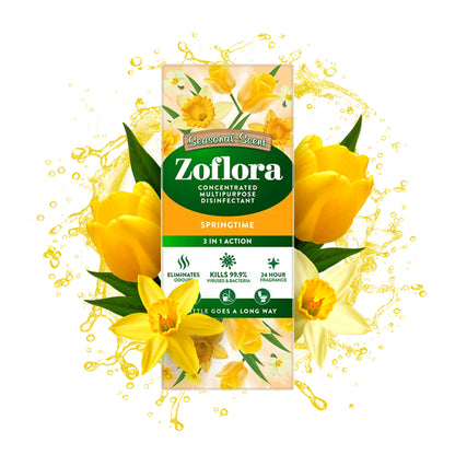 Zoflora Springtime Concentrate - Awaken Your Home’s Freshness