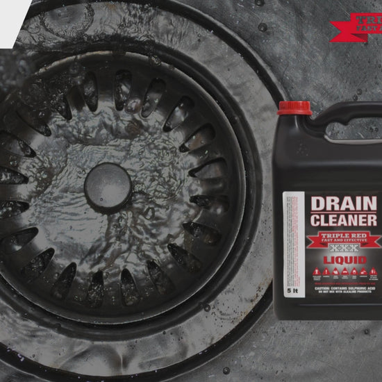 Triple Red Drain Cleaner Liquid Indoor new