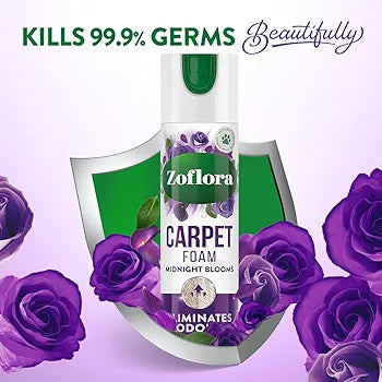 Zoflora Midnight Blooms Carpet Fresh & Care Foam