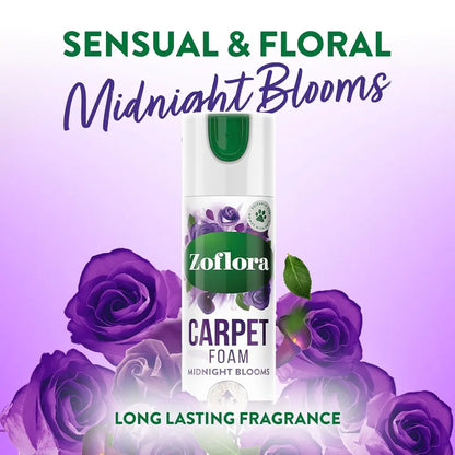 Zoflora Midnight Blooms Carpet Fresh & Care Foam