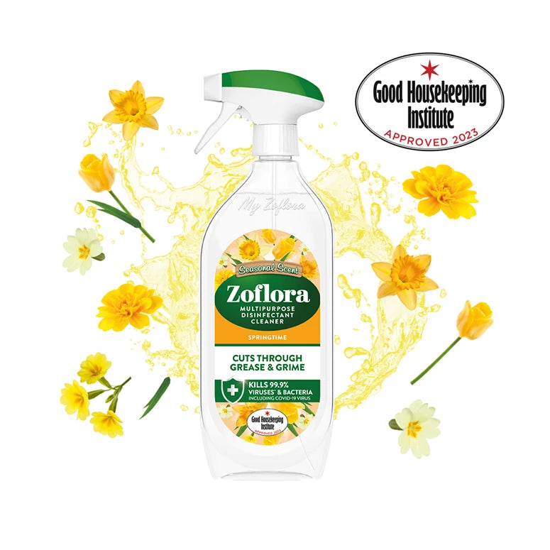 Zoflora Springtime Multipurpose Disinfectant Cleaner 800ml