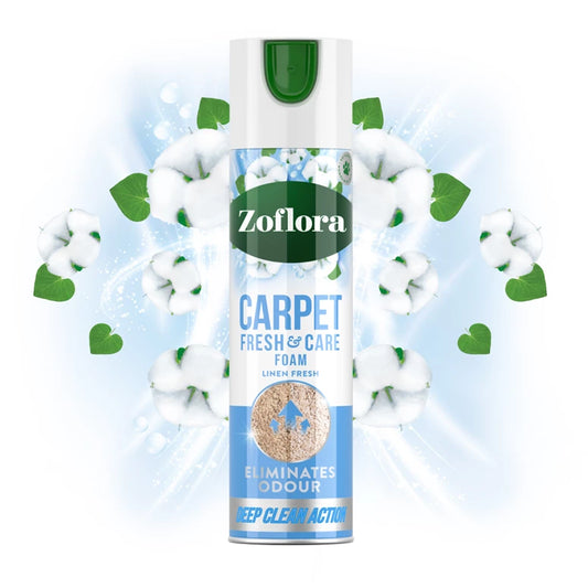 Zoflora Linen Fresh Carpet Fresh & Care Foam