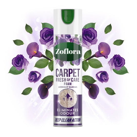 Zoflora Midnight Blooms Carpet Fresh & Care Foam