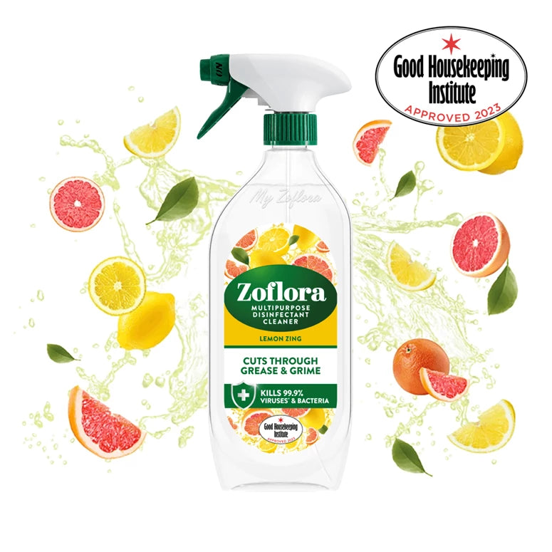 Zoflora Lemon Zing Multipurpose Ready to Use Disinfectant Cleaner 800ml